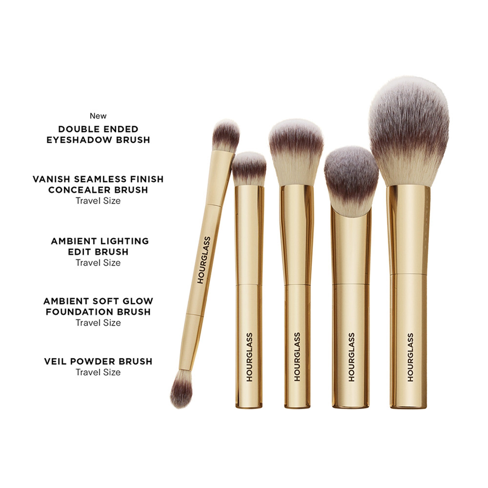 Face and Eye Travel Brush Set
