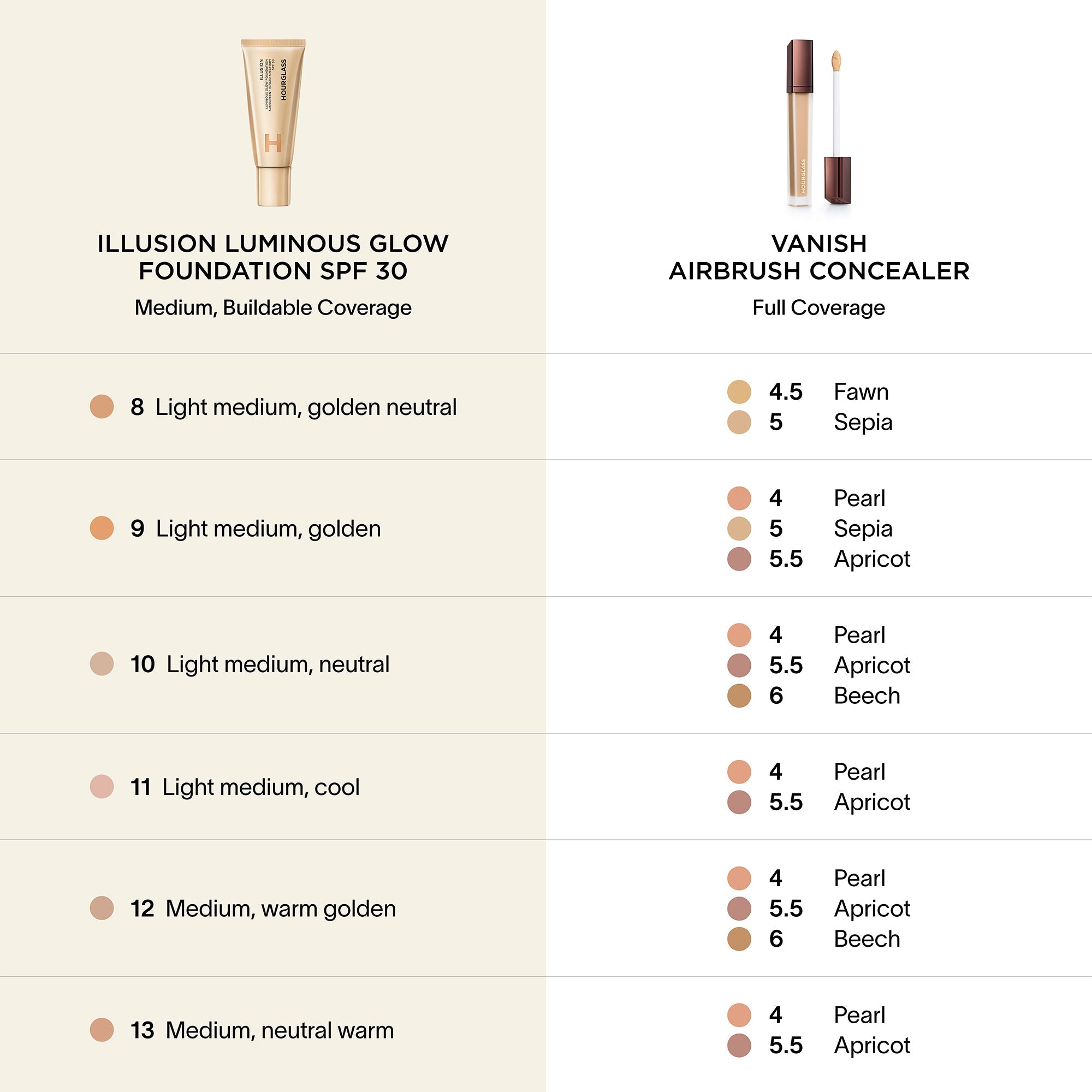 ILLUSION LUMINOUS GLOW FOUNDATION SPF 30